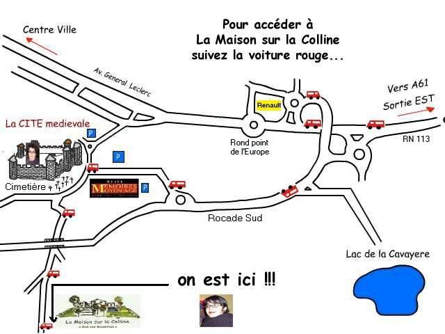 La Maison Sur La Colline Carcassone Exterior photo